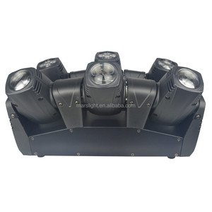 Dj professionnel de club de mariage 6x10W RGBW 4-en-1 poutre principale mobile A MENÉ LA lumière d'araignée - Product Image 3