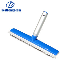12 "<span class=keywords><strong>piscina</strong></span> Pared de limpieza cepillo para aluminio barato Limpieza de alta calidad con cerdas suaves - Product Image 1