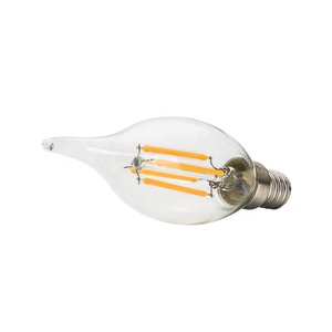 C35 4W Ce Chandelier <span class=keywords><strong>Dimmable</strong></span> <span class=keywords><strong>Filament</strong></span> <span class=keywords><strong>Led</strong></span> Đèn, Cul 4W 120V <span class=keywords><strong>Led</strong></span> <span class=keywords><strong>Filament</strong></span> Bulb, E14 4W Vintage C35 <span class=keywords><strong>Filament</strong></span> <span class=keywords><strong>Led</strong></span> - Product Image 1