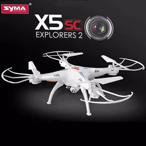 Productos más vendidos top 2015 2.4 g 6-axis gyro con 2mp RC zánganos para fotografía aérea drone SYMA X5SC