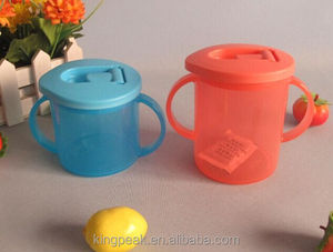 Taza de entrenamiento para bebé, producto en oferta, sin BPA, con tapa abatible, a prueba de derrames - Product Image 2