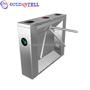 Guang dong manufacture good reputation security slope turnstile with card reader