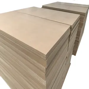 Shandong good wood JIA MU JIA raw mdf board e1 glue for furniture 18x610x1220mm mdf