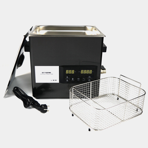 Nouvelle baignoire de nettoyage ultrasonique électrique industrielle GT SONIC 200W pour laboratoire, 40KHz, dégraissant, eau chaude, chauffage 300W, minuterie réglable 1 - Product Image 1