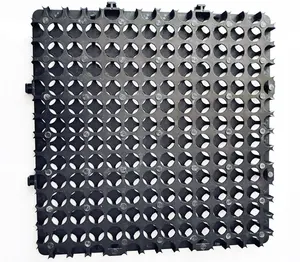 HDPE plastic drainage board, dimpled plastic drain sheet with best price