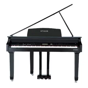 88 keys Touch Hammer MIDI Black Polish Digital Grand Piano HD-W086 world musical instrument korea