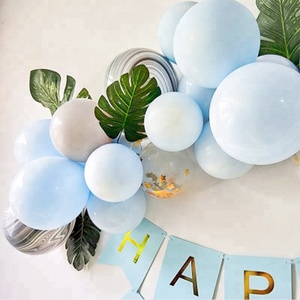 100 pièces 10 pouces ballon en Latex couleur Macaron ballons de décoration de mariage SBR122 - Product Image 5