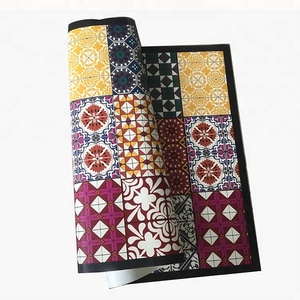 <span class=keywords><strong>Tapis</strong></span> de sol décoratif en <span class=keywords><strong>vinyle</strong></span> avec impression Patchwork, 10 pièces, décoratif, pour la cuisine, le placard ou les autres installations à haute circulation - Product Image 4