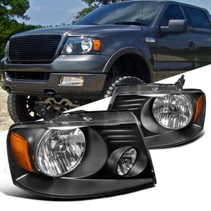 Fari anteriori neri per <span class=keywords><strong>Ford</strong></span> F150 F-150 Pickup 2004-<span class=keywords><strong>2008</strong></span> - Product Image 2