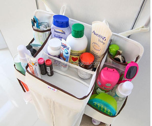 Empileur d'organisateur de caddie de <span class=keywords><strong>couche</strong></span> suspendu pour changer de cour ou d'organisation de mur et de pépinière cadeaux de douche de bébé pour le <span class=keywords><strong>nouveau</strong></span>-<span class=keywords><strong>né</strong></span> - Product Image 6