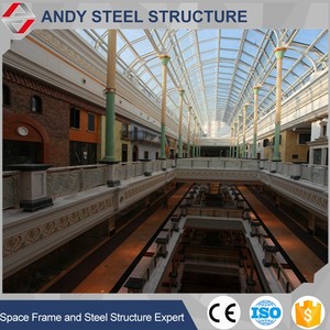 Estructura de acero, almacén prefabricado con aislamiento, diseño de techo curvo, nave estructural de acero. - Product Image 6