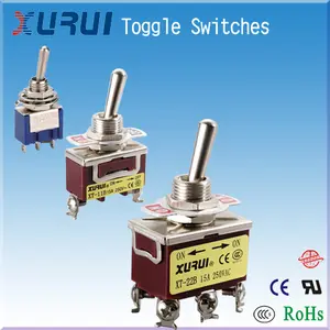 Toggle switch spdt / on-off-on interruttore a levetta impermeabile/3 vie interruttore a levetta chitarra