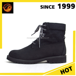 Chine gros de haute qualité travail en cuir Nubuck hommes cheville bottes chaussures de sécurité rocklander prix - Product Image 3