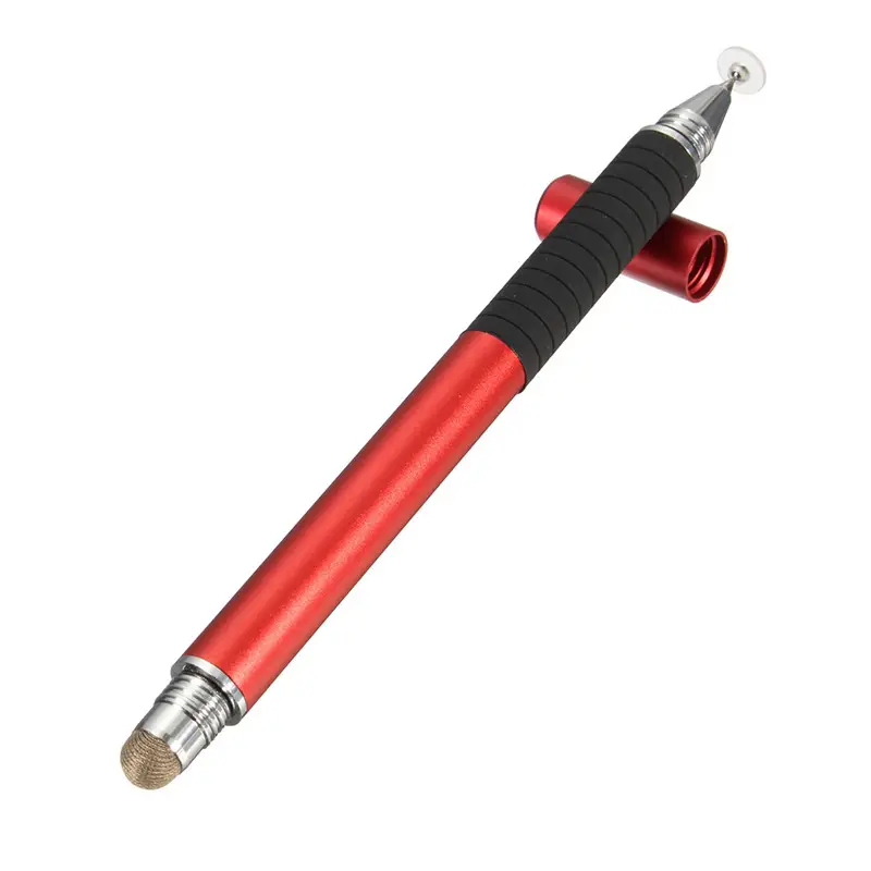 Stylet capacitif universel OEM 2 en 1 pour tablette Stylo multifonction en métal à tête ronde + pointe fine Stylo pour écran tactile Nouveau