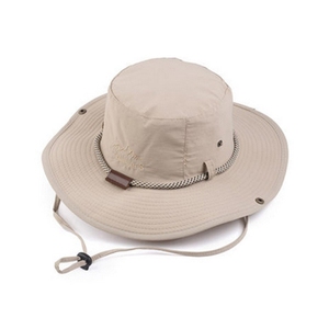 Commercio all'ingrosso Logo Personalizzato <span class=keywords><strong>Safari</strong></span> Pianura Del Cappello Della Benna - Product Image 1