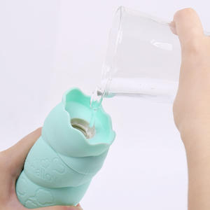 Bolsa de <span class=keywords><strong>agua</strong></span> caliente de silicona con cubierta, botella de <span class=keywords><strong>agua</strong></span> caliente de goma pequeña con cubierta de forro polar - Product Image 4