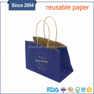 Durable mango longitud de <span class=keywords><strong>la</strong></span> mano impresa supermercado bolsa de <span class=keywords><strong>la</strong></span> compra bolsa de envasado de alimentos - Product Image 4