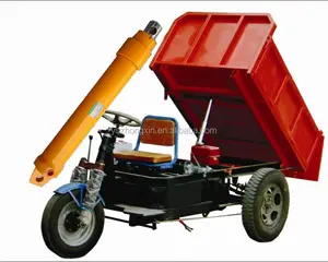 Silinder Hidrolik Dump Truck Telescoping, Peran Ganda untuk Trailer Traktor Pertanian