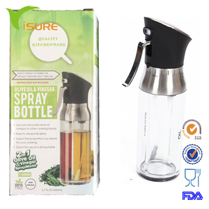 Bouteille pulvérisateur <span class=keywords><strong>de</strong></span> cuisine 2 en 1 pour huile d'olive et vinaigre - Product Image 3