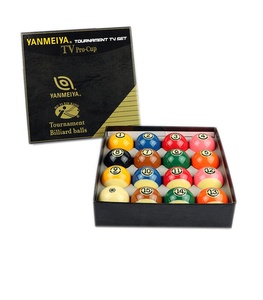 Bola <span class=keywords><strong>de</strong></span> <span class=keywords><strong>Billar</strong></span> con Logotipo Personalizado y Bola <span class=keywords><strong>de</strong></span> <span class=keywords><strong>Billar</strong></span> Número 8 - Product Image 1