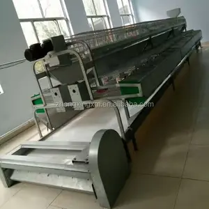 Full automatic rabbit breeding cages welding poultry cage