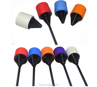 Flèches en carbone avec pointes souples en EVA pour le tir à l'arc en plein air, jeu de tir au fléchettes, avec des nocks plus épais et durables