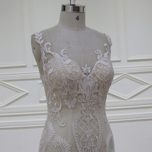 XF1118 sans manches poisson coupé robe designer saris images robe de <span class=keywords><strong>mariée</strong></span> haute qualité 2016 - Product Image 4