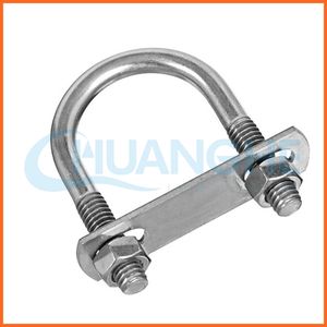 Vendita calda a buon mercato all'ingrosso piega quadrato u <span class=keywords><strong>bullone</strong></span> morsetti per tubi in acciaio con dadi - Product Image 6