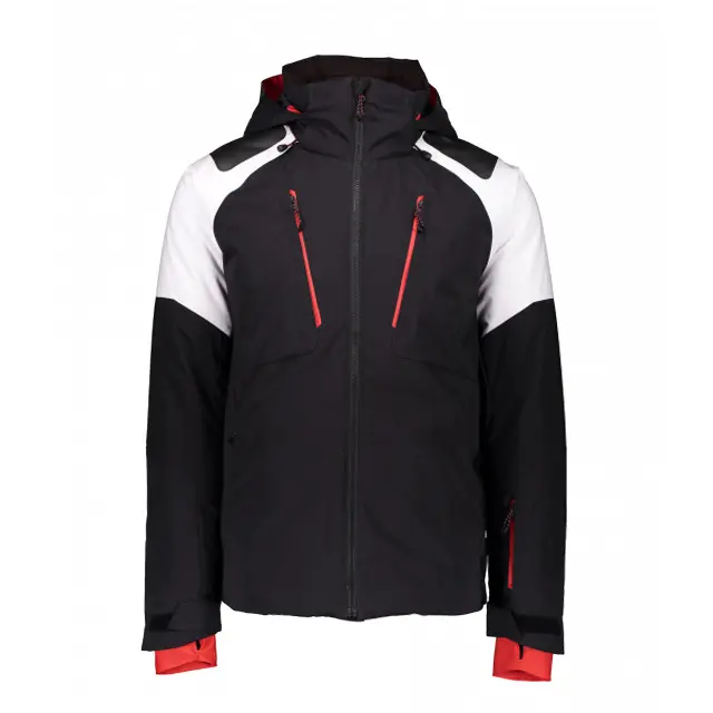 Men's Waterproof Breathable Hood Ski Jacket Waterproof Outdoor Snow Coat Ski Snow Wear
