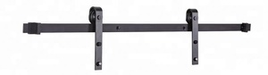 Système <span class=keywords><strong>de</strong></span> <span class=keywords><strong>porte</strong></span> <span class=keywords><strong>coulissante</strong></span> pour armoire en acier noir mat avec revêtement en poudre, facile à installer et à entretenir - Product Image 5