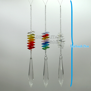 Cristal Rainbow Criador <span class=keywords><strong>Suncatcher</strong></span> Pendurado Wind Chimes <span class=keywords><strong>Craft</strong></span> para Home Window Decor GOLDENHAITAI - Product Image 2