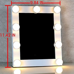 Alibaba al por mayor maquillaje estilo <span class=keywords><strong>Hollywood</strong></span> bombillas <span class=keywords><strong>LED</strong></span> espejo de vanidad espejo de maquillaje con 9 <span class=keywords><strong>luces</strong></span> - Product Image 6