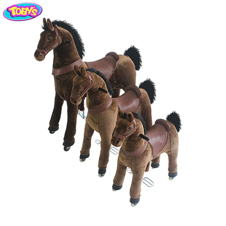 Nieuwe amusement ride mechanische speelgoed voor kids horse rider