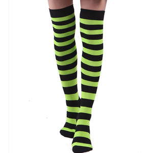 New Fashion Women's Girl Long Over <strong>Knee</strong> Stripes <strong>Socks</strong>, Thigh <strong>High</strong> Soft Cotton Fancy <strong>Knee</strong> <strong>High</strong> <strong>Socks</strong> - Product Image 3