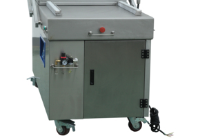 Machine d'emballage sous vide à Double chambre, appareil <span class=keywords><strong>de</strong></span> remplissage automatique pour <span class=keywords><strong>gaz</strong></span> halogène, sacs en plastique, mise en plis - Product Image 5
