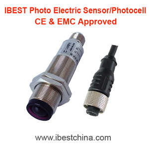 Capteur photoélectrique à faisceau traversant M18 infrarouge, interrupteur NPN/PNP 4 fils 5V/12V/24V CC IP67 résistant à l'eau (IBEST) - Product Image 5