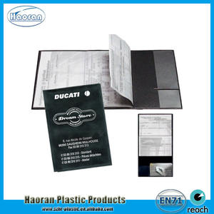 Boîte plastique à 3 plis, casiers pour documents d'enregistrement de véhicules - Product Image 4