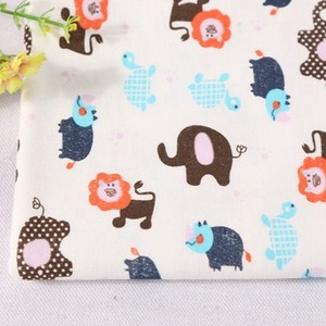 Nouvelle conception saine personnalisé impression de dessin animé de verrouillage de bloc indienne imprimé bébé hibou coton <span class=keywords><strong>tissu</strong></span> pour quilting - Product Image 1