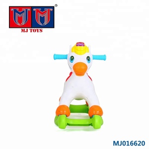 Caballo de electricidad barata ABS paseo en coche de juguete con música - Product Image 1