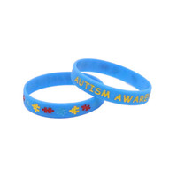Bracelet en silicone jaune « J'ai la conscience de l'autisme », bracelet en caoutchouc pour la sensibilisation à l'autisme