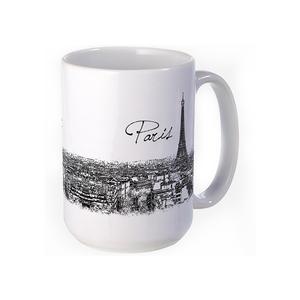 Mejor regalo Torre Eiffel del recuerdo taza de <span class=keywords><strong>café</strong></span> de cerámica - Product Image 1