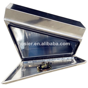 Boîte à outils en aluminium à plaque plate de taille personnalisée OEM Boîte Ute étanche avec serrure de remorque Protection de <span class=keywords><strong>camion</strong></span> sous <span class=keywords><strong>plateau</strong></span> - Product Image 3