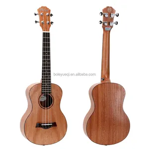 Çin toptan Ukulele Tenor 26 inç katı ahşap Ukulele bas maun üst mat Finish