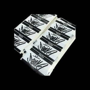 Etiquetas Adhesivas Personalizadas con Graffiti en Forma de Cáscara de Huevo con la Leyenda 'HELLO <span class=keywords><strong>MY</strong></span> <span class=keywords><strong>NAME</strong></span> IS' - Product Image 1
