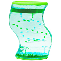 Cadeaux uniques en forme de sablier à eau liquide coloré personnalisé