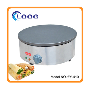 EL CE Probó Eléctrica Sola Cabeza Comercial Pancake Máquina Crepera - Product Image 1