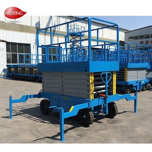 Gunting Listrik Seluler 10M 12M 14M 18M, Lift Gunting Listrik Hidrolik Baterai untuk Meja Angkat Gunting Semi-otomatis - Product Image 5