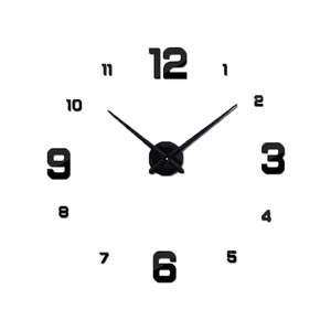 Zogift Newest High Quality Circular <strong>Wall</strong> <strong>Clock</strong> Modern Big Digital 3D DIY Acrylic <strong>Mirror</strong> Quartz Electronic Movement Needle <strong>Clocks</strong> - Product Image 1