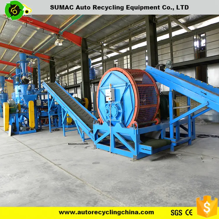 3000kg per uur van afval recycling van banden gerecycled <span class=keywords><strong>rubber</strong></span> fabriek