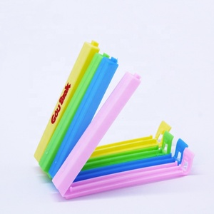 Abrazaderas para bolsa de alimentos frescos, sellador de bolsas de cocina, Clips para la vida diaria, colores personalizados - Product Image 6